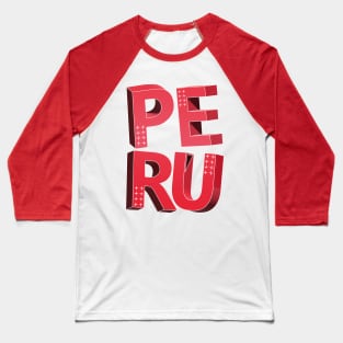 Perú Baseball T-Shirt